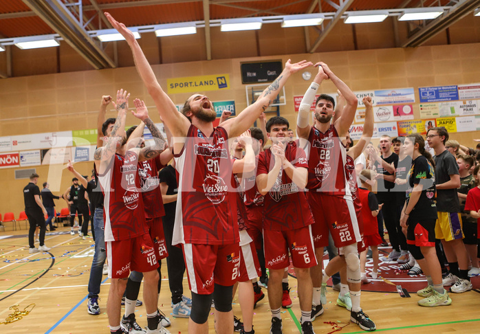 Basketball Zweite Liga 2023/24, Playoff, Finale Spiel 3 Mistelbach Mustangs vs. Union Deutsch Wagram


