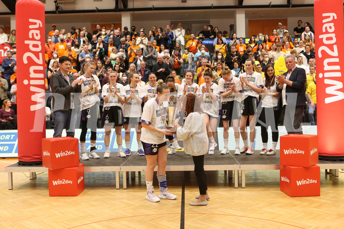 Basketball Damen Superliga 2021/22, Finale Spiel 3 BK Duchess Klosterneuburg vs. Vienna United


