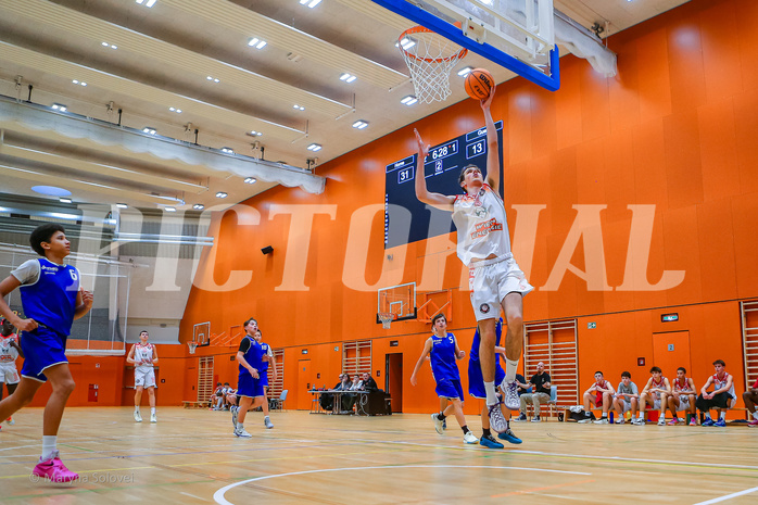 30.11.2024 Österreichischer Basketballverband 2024/25, SLMU16, BC Vienna vs. SG Salzkammergut 
