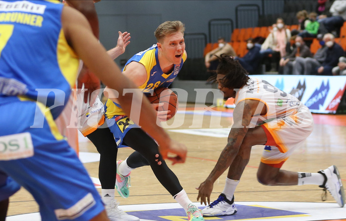 Basketball Superliga 2021/22, Grunddurchgang 14.Runde Klosterneuburg Dukes vs. SKN St. Pölten


