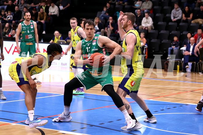 26.03.2023, Graz, Raiffeisen Sportpark Graz, Basketball Superliga 2022/23,5. Qualifikationsrunde, UBSC Raiffeisen Graz vs. Kapfenberg Bulls