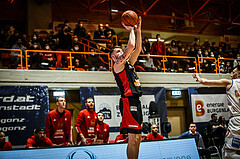 Basketball, Basketball Austria, Cup Final Four 2021/22 
Herren Cupfinale, BC GGMT Vienna, Oberwart Gunners, Tauras Jogela (22)