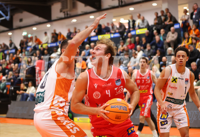 Basketball Superliga 2024/25, Grunddurchgang 5.Runde Klosterneuburg Dukes vs. Traiskirchen Lions
