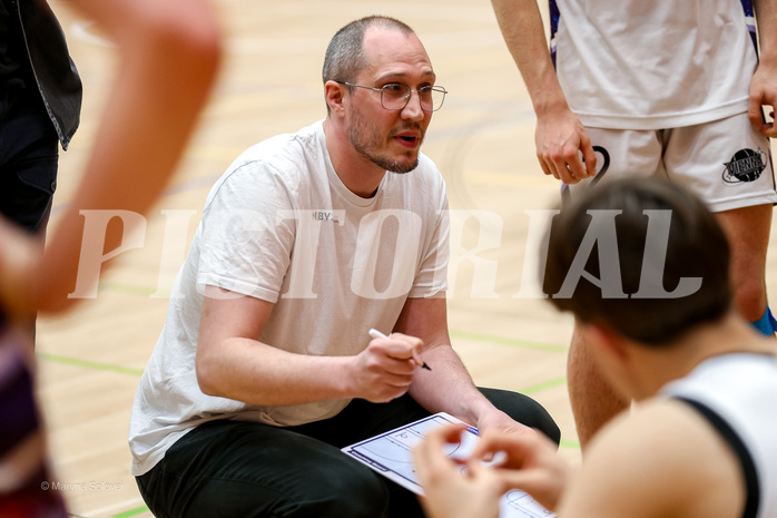 22.03.2025 Österreichischer Basketballverband 2024/25, SLMU19, Vienna United vs. Kapfenberg Bulls 