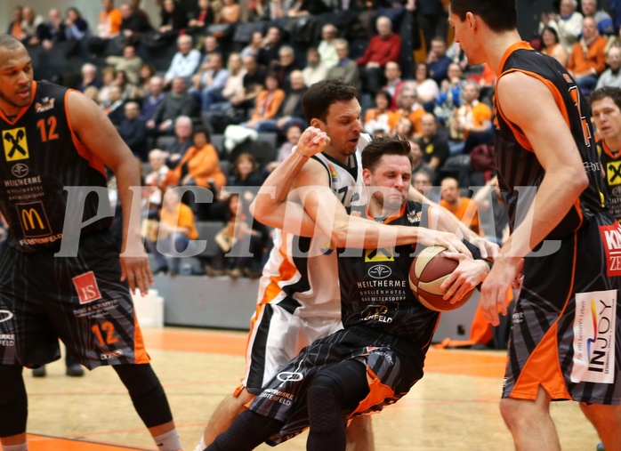 Basketball ABL 2015/16 Grunddurchgang 21.Runde BK Dukes Klosterneuburg vs. Fürstenfeld Panthers


