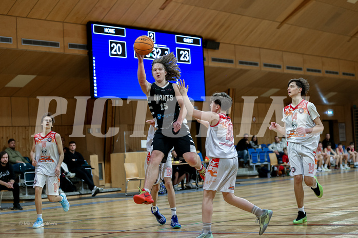 05.04.2025 Österreichischer Basketballverband 2024/25, SLMU14, BC Vienna vs. Vienna Giants 