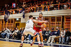Basketball, win2day Basketball Superliga 2024/25, Grunddurchgang Runde 21, BBC Nord Dragonz, BC Vienna, Ivan Siriscevic (17)