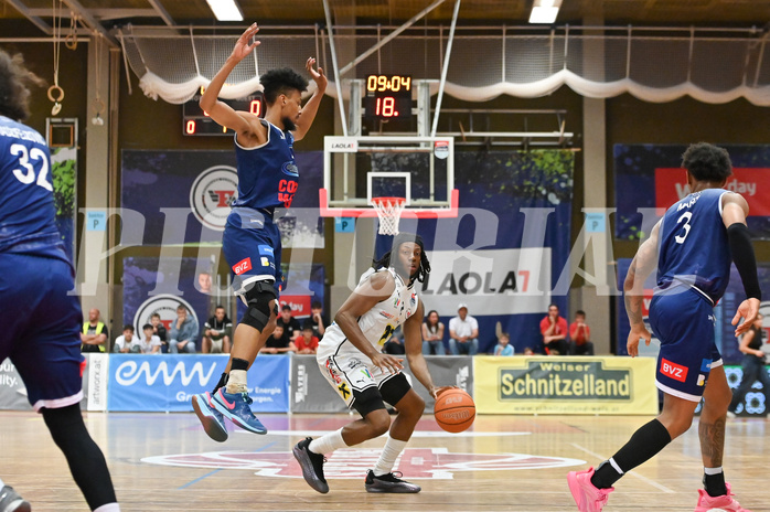 Basketball Superliga 2024/25, Playoff, Viertelfinale Spiel 3, Flyers Wels vs BBC Nord Dragonz,
