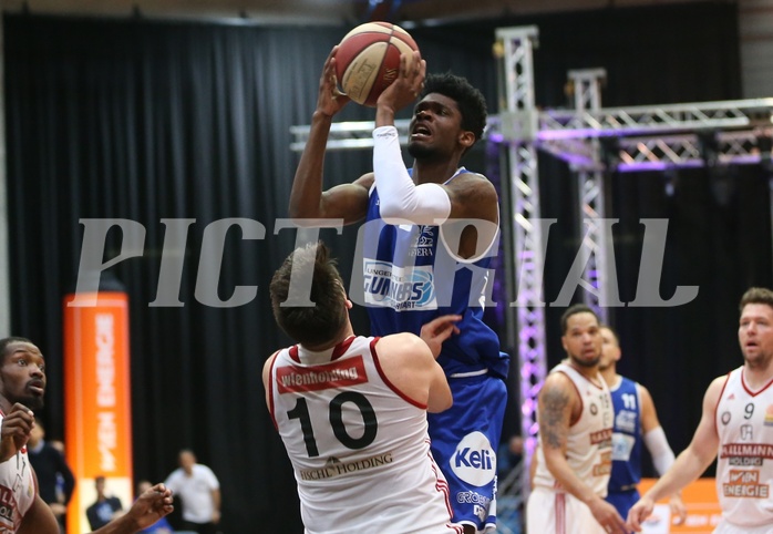 Basketball ABL 2018/19, Playoff VF Spiel 4 BC Vienna vs. Oberwart Gunners


