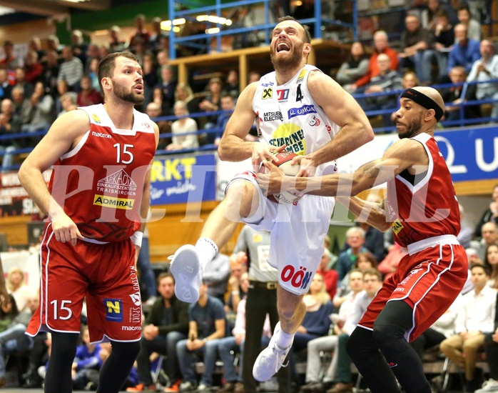 Basketball ABL 2018/19, Grunddurchgang 14.Runde Gmunden Swans vs. Traiskirchen Lions


