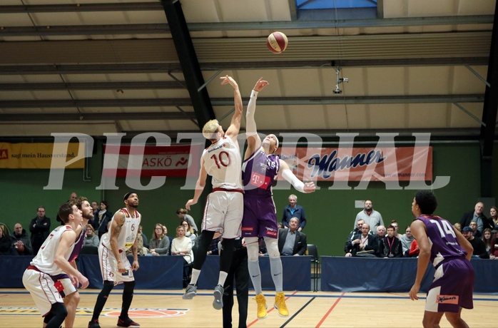 03.02.2019 Basketball ABL 22. Runde   DC Timberwolves vs Traiskirchen Lions 
Im Bild: