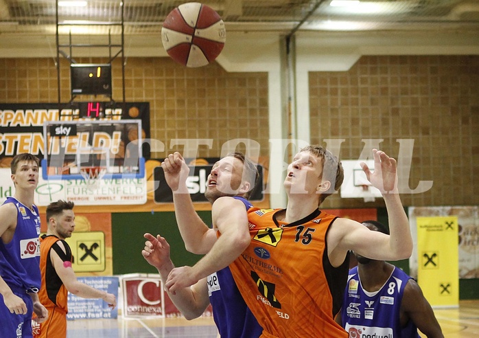 Basketball ABL 2015/16 Grunddurchgang 27.Runde  Fürstenfeld Panthers vs Oberwart Gunners
