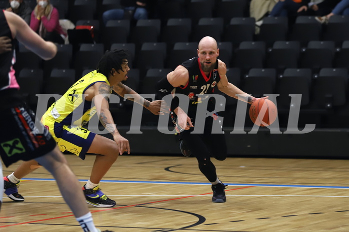 Basketball Superliga 2021/22, Grunddurchgang 13.Runde UBSC Graz vs. Raiffeisen Flyers Wels