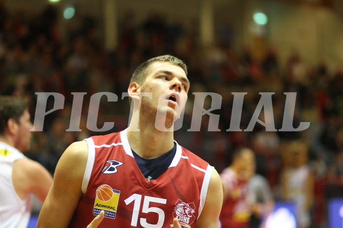 Basketball ABL 2015/16 Grunddurchgang 14.Runde Traiskirchen Lions vs. Gmunden Swans


