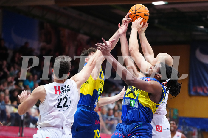 Win2day Basketball Superliga 2023/24, Grunddurchgang, 3. Runde, Kapfenberg Bulls vs. UBSC Graz


