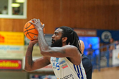 Basketball, Basketball Superliga 2024/25, Playoffs, Viertelfinale Spiel 3, Oberwart Gunners vs. Kapfenberg 