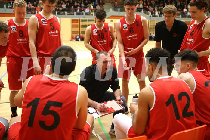 Basketball Zweite Liga 2019/20, Grunddurchgang 22.Runde Mistelbach Mustengs vs. Raiders Tirol