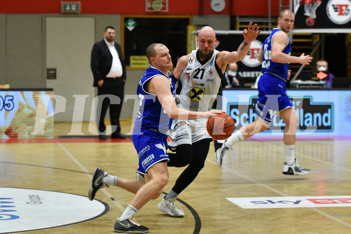Basketball Superliga 2021/22, Grunddurchgang 18. Runde Flyers Wels vs. Oberwart Basketball Superliga 2021/22, Grunddurchgang 18. Runde Flyers Wels vs. Oberwart