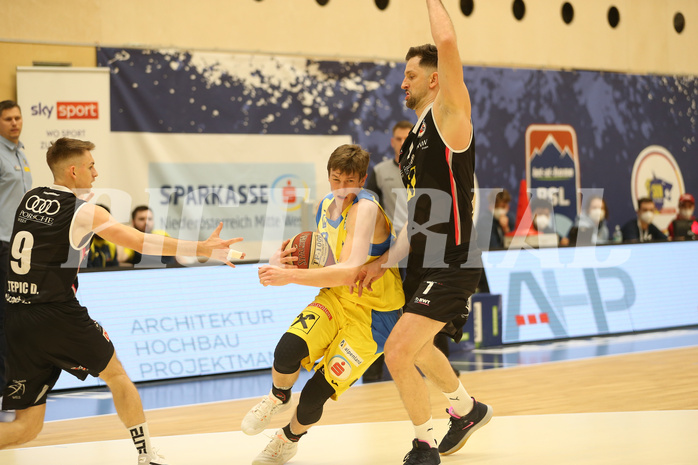 Basketball Superliga 20120/21, 4. Plazierungsrunde SKN St.Pölten vs. Flyers Wels