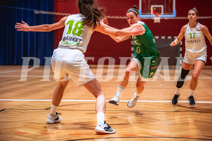 Basketball Austria Damen Cup 2021/22, Cup Viertelfinale Basket Flames vs. UBI Graz
