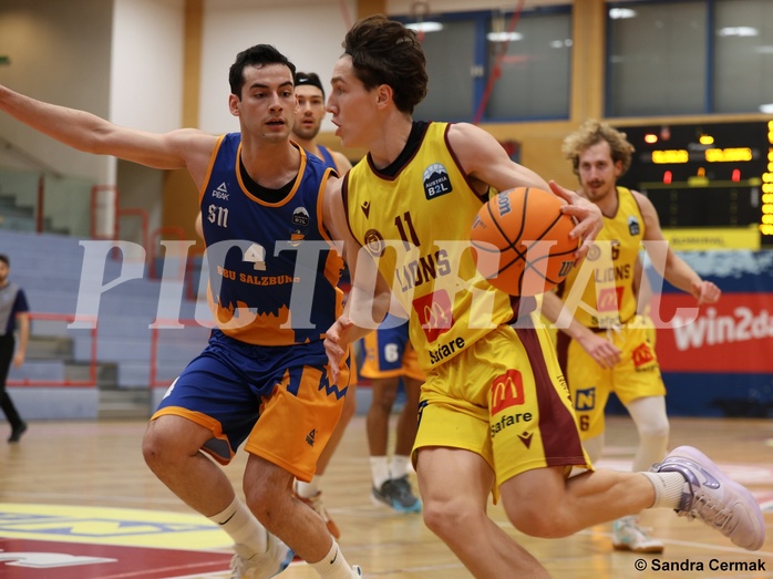 Basketball Zweite Liga 2024/25, Grunddurchgang 8.Runde Traiskirchen Lions NextGen vs. BBU Salzburg