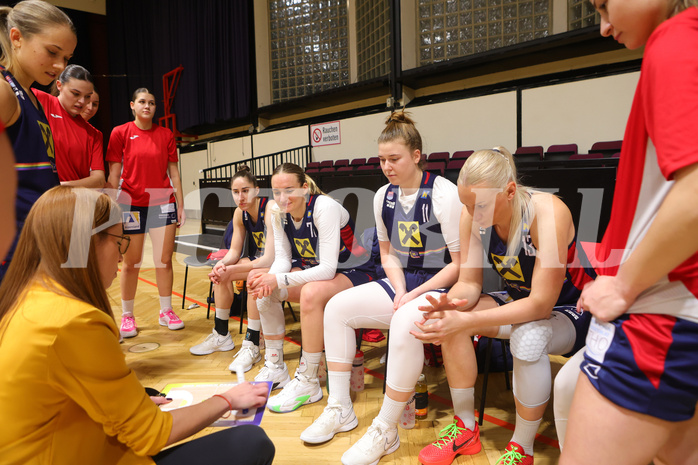 Basketball Damen Superliga 2023/24, Grunddurchgang 8.Runde Basket Flames vs. SKN St.Pölten