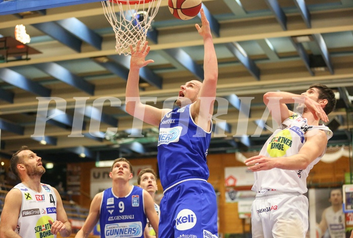 Basketball Superliga 2020/21, Halbfinale Spiel 1 Gmunden Swans vs. Oberwart Gunners


