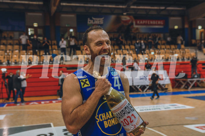 Basketball Basketball Superliga 2020/21, Finale Spiel 4 Kapfenberg Bulls vs. Gmunden Swans