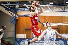 Basketball, ABL 2018/19, Playoff VF Spiel 1, Oberwart Gunners, BC Vienna, Martin Trmal (8)