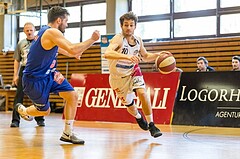 Basketball, 2.Bundesliga, Playoff VF Spiel 1, Mattersburg Rocks, Vienna D.C. Timberwolves, Jan NICOLI (10)