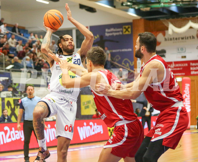 Basketball Superliga 2024/25, Grunddurchgang 12.Runde Gmunden Swans vs. BC Vienna


