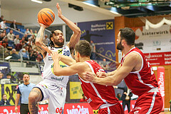 Basketball Superliga 2024/25, Grunddurchgang 12.Runde Gmunden Swans vs. BC Vienna


