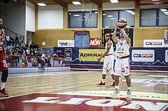 Basketball, Admiral Basketball Superliga 2019/20, Grunddurchgang 2.Runde, Traiskirchen Lions, BC Vienna, Paul Isbetcherian (9)