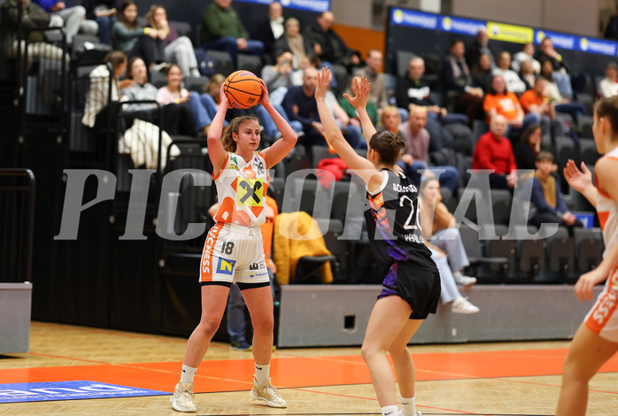 Basketball Damen Superliga 2024/25, Grunddurchgang 10.Runde BK Duchess Klosterneuburg vs. Vienna United


