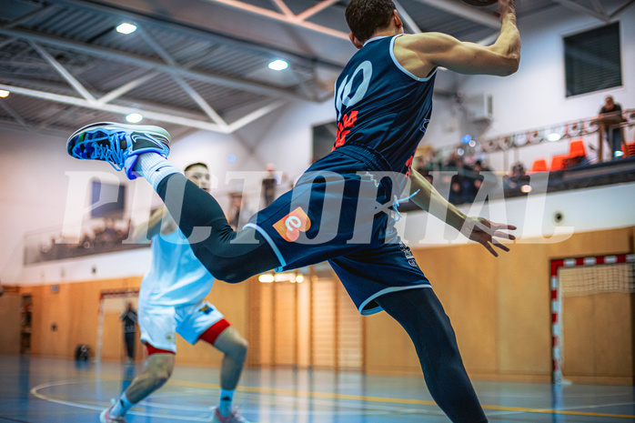 Basketball 2.Liga 2021/22, Grunddurchgang 19.Runde Deutsch Wagram vs. BBC Dragons