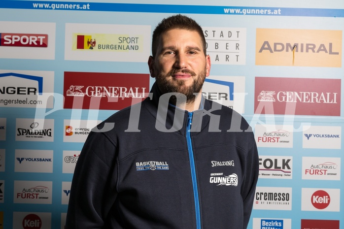 Basketball, ABL 2017/18, Teampictures, Oberwart Gunners, , Horst Leitner (Ass. Coach)