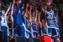 Basketball, Win2Day Superliga 2022/23, Playoff, Finale Spiel 4, BC Vienna, Gmunden Swans, 