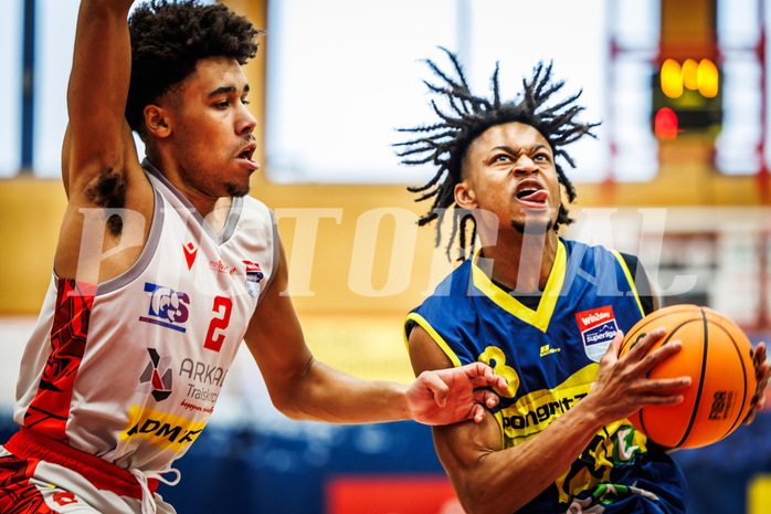Basketball, Basketball Austria Cup 2023/24, Semifinale, Traiskirchen Lions, UBSC Graz, Zachery Deshon Cooks (3)