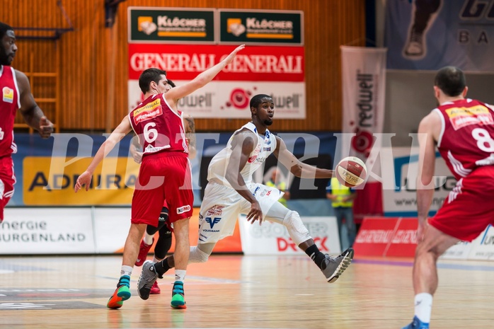 Basketball ABL 2015/16 Grunddurchgang 26.Runde Oberwart Gunners vs. BC Vienna