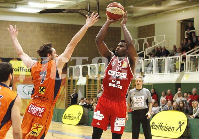 Basketball ABL 2016/17 Grunddurchgang 25.Runde  Fürstenfeld Panthers vs BC Vienna
