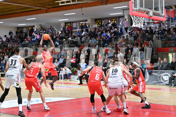 Basketball, Superliga 2024/25, Grunddurchgang 10.Runde, Flyers Wels vs. Traiskirchen Lions,
