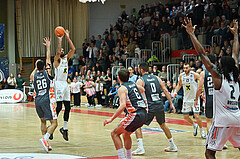 Basketball, Superliga 2024/25, Grunddurchgang 19.Runde, Flyers Wels vs. Klosterneuburg,
