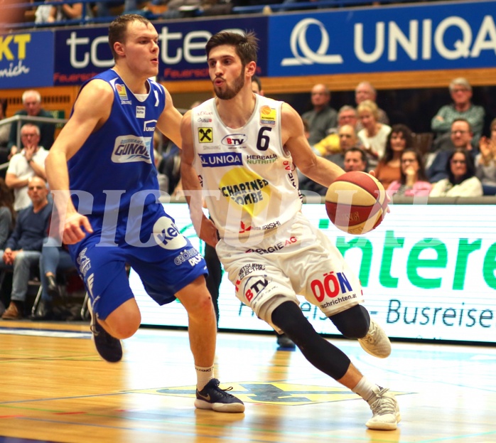 Basketball ABL 2017/18, Grunddurchgang 22.Runde Gmunden Swans vs. Oberwart Gunners