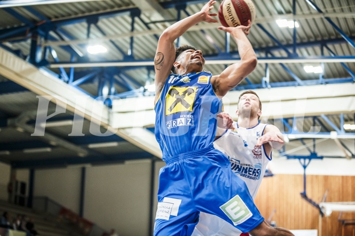 Basketball, ABL 2018/19, Grunddurchgang 9.Runde, Oberwart Gunners, UBSC Graz, Kevin Tyus (10)