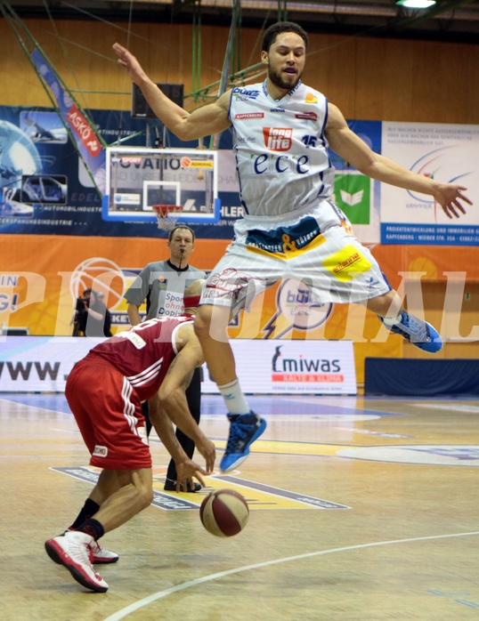 13.04.2017 Basketball ABL 2016/17 Grunddurchgang 32. Runde Kapfenberg bulls vs BC Vienna
