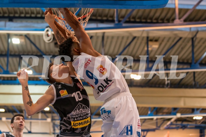 Basketball, ABL 2017/18, Grunddurchgang 23.Runde, Oberwart Gunners, Traiskirchen Lions, Gregg Denzel (9)