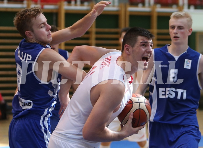 Basketball FIBA U18 European Championship Men 2015 DIV B Team Austria vs. Team Estonia


