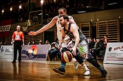 Basketball, 2.Bundesliga, Playoff VF Spiel 2, Mattersburg Rocks, Villach Raiders, Felix Huber (17)