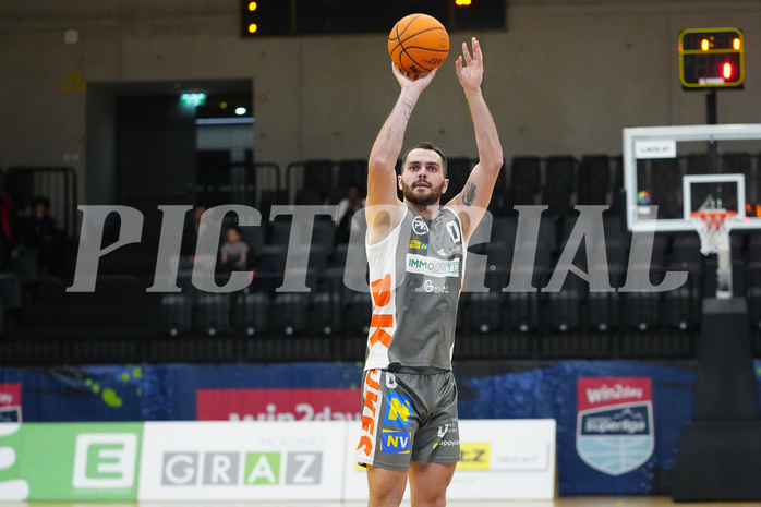 Win2day Basketball Superliga 2023/24, 3. Platzierungsrunde, UBSC Graz vs. Klosterneuburg



