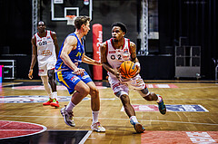 Basketball, Win2Day Superliga 2024/25, Grunddurchgang 6.Runde, BC Vienna, St. Pölten, Zac Owens (2)